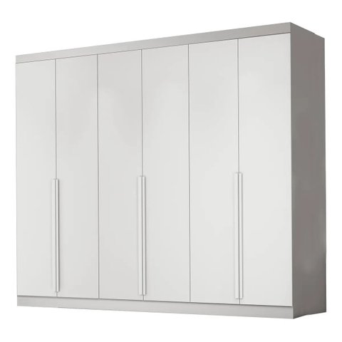 Guarda Roupa Alvorada Casal 6 Portas 6 Gavetas Bianchi