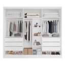Ver imagem 2 de Guarda Roupa Alvorada Casal 6 Portas 6 Gavetas Bianchi