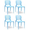 Ver imagem 6 de Cadeira Ville 62 Azul Celeste - Kit com 4 Unidades