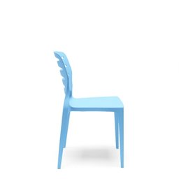 Cadeira Ville 62 Azul Celeste - Kit com 4 Unidades - 5