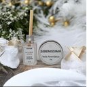 Ver imagem 2 de Kit 100 Pçs Difusor Mini Vidro 30ml e Vela Mini Lata 20gr Luz & Aroma Premium: Lavanda