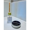 Ver imagem 5 de Kit 100 Pçs Difusor Mini Vidro 30ml e Vela Mini Lata 20gr Luz & Aroma Premium: Lavanda