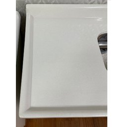 Pia Para Cozinha em Mármore Sintético com Cuba em Aço Inox 140cmx55cm   - 9