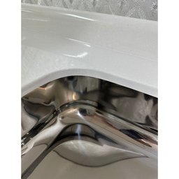 Pia Para Cozinha em Mármore Sintético com Cuba em Aço Inox 140cmx55cm   - 8