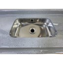 Ver imagem 6 de Pia Para Cozinha em Mármore Sintético com Cuba em Aço Inox 140cmx55cm  