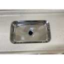 Ver imagem 5 de Pia para Cozinha em Mármore Sintético com Cuba em Aço Inox 140CMX55CM Aj Rorato