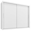 Ver imagem 2 de Guarda Roupa Casal Imperador Branco Plus com Cômoda Sapateira Genova Plus Branco -Zanzini