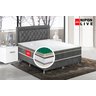 Colchão Queen Nipon Live de Magnético Infravermelho com Vibromassageador e Cromoterapia:cinza - 3