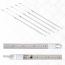 Ver imagem 1 de Kit 5 Peças Barra Led Régua Multiuso Freezer 14w Ip67 820mm:220v/branco-quente