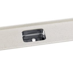 Pia Para Cozinha em Mármore Sintético com Cuba em Aço Inox 180cmx55cm  - 2
