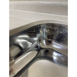 Pia Para Cozinha em Mármore Sintético com Cuba em Aço Inox 180cmx55cm  - 7