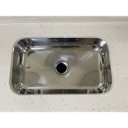 Pia Para Cozinha em Mármore Sintético com Cuba em Aço Inox 180cmx55cm  - 5