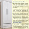 Guarda Roupa Casal 6 Portas 4 Gavetas 180cm Oregon   - 11