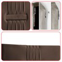 Ver imagem 7 de Cabeceira Painel Estofada Nevada Suede Marrom Solteiro 90cm para Cama Box