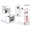 Ver imagem 5 de Quarto Infantil com Colchão Incluso Meu Bebê Multimóveis Branco
