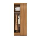 Ver imagem 2 de Módulo para Guarda-Roupa Smart Canto 1 Porta Espresso Móveis Bege/Cinamomo/Chumbo