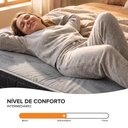Ver imagem 6 de Cama Box Casal Cinza + Colchão Espuma D20 Dupla Face Zidi Querubin 138x188x49cm