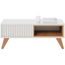 Ver imagem 5 de Mesa De Centro Para Sala Jeri Off White Freijo CLB