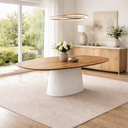 Ver imagem 2 de Mesa Jantar Orgânica Signature 180x100cm Carmel