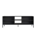 Ver imagem 4 de Rack para TV até 65 Polegadas 180cm 2 Portas e 3 Prateleiras Euforia Yescasa Preto