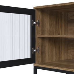 Rack para TV até 65 Polegadas com 2 Portas e 3 Prateleiras Euforia Yescasa - 6