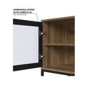 Ver mais imagens de Rack para TV até 65 Polegadas 180cm 2 Portas e 3 Prateleiras Euforia Yescasa Preto