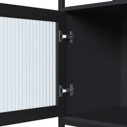 Estante Biblioteca com 2 Portas e 3 Prateleiras Euforia  Yescasa - 6