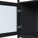 Ver imagem 6 de Estante Biblioteca com 2 Portas e 3 Prateleiras Euforia Yescasa Preto