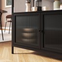 Ver imagem 7 de Estante Biblioteca com 2 Portas e 3 Prateleiras Euforia  Yescasa