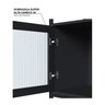 Estante Biblioteca com 2 Portas e 3 Prateleiras Euforia  Yescasa - 5