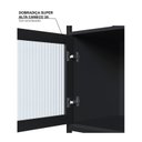 Ver imagem 5 de Estante Biblioteca com 2 Portas e 3 Prateleiras Euforia Yescasa Preto