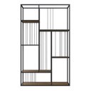 Ver imagem 2 de Estante para Livros 5 Prateleiras 202cmx122cm Málaga Yescasa