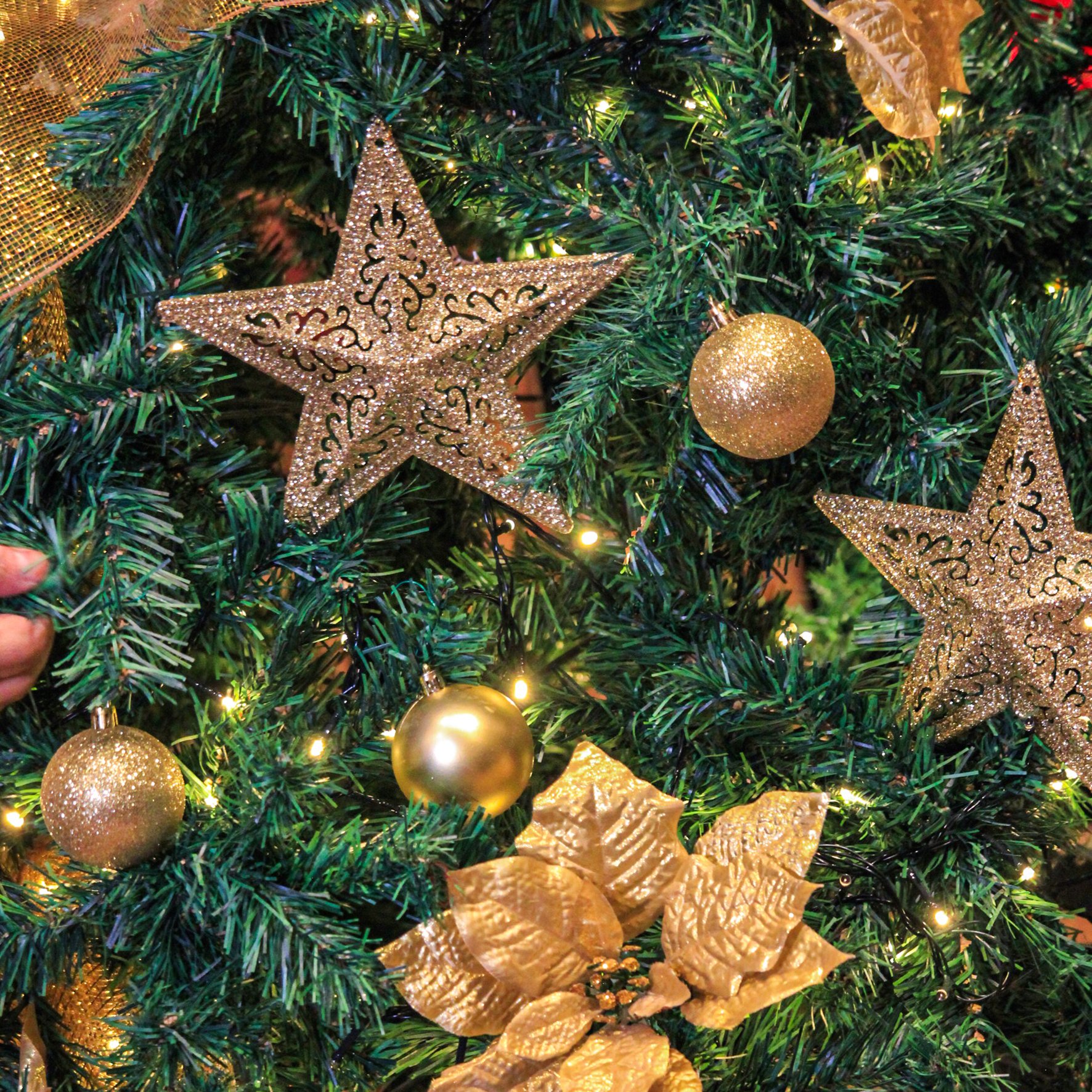 68 melhor ideia de Arvore de natal dourada  arvore de natal dourada,  árvores de natal decoradas, decoração de arvore de natal