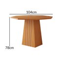 Ver imagem 3 de Conjunto Mesa de Jantar Texas Oitavada 104cm com 4 Cadeiras Estofadas Verona Madeira Maciça