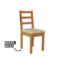Ver imagem 5 de Conjunto Mesa de Jantar Texas Oitavada 104cm com 4 Cadeiras Estofadas Verona Madeira Maciça