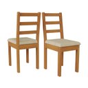 Ver imagem 6 de Conjunto Mesa de Jantar Texas Oitavada 104cm com 4 Cadeiras Estofadas Verona Madeira Maciça