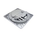 Ver imagem 4 de Ralo Grelha Anti-inseto Automático Inteligente Quadrado 10x10cm Banheiro Lavatório Cromado Abs