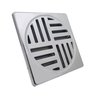Ralo Grelha Anti-inseto Automático Inteligente Quadrado 10x10cm Banheiro Lavatório Cromado Abs - 1