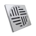 Ver imagem 1 de Ralo Grelha Anti-inseto Automático Inteligente Quadrado 10x10cm Banheiro Lavatório Cromado Abs