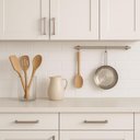 Ver imagem 4 de Puxador Reto Níquel Escovado 96mm Oeiras Torralba Móveis Armários Gavetas