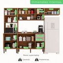 Ver imagem 5 de Cozinha Compacta 4 Peças 9 Portas 2 Gavetas Bella