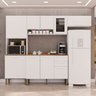 Cozinha Compacta 4 Peças 9 Portas 2 Gavetas Bella - 1