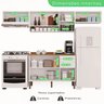 Cozinha Compacta 4 Peças 8 Portas 2 Gavetas Bella - 4