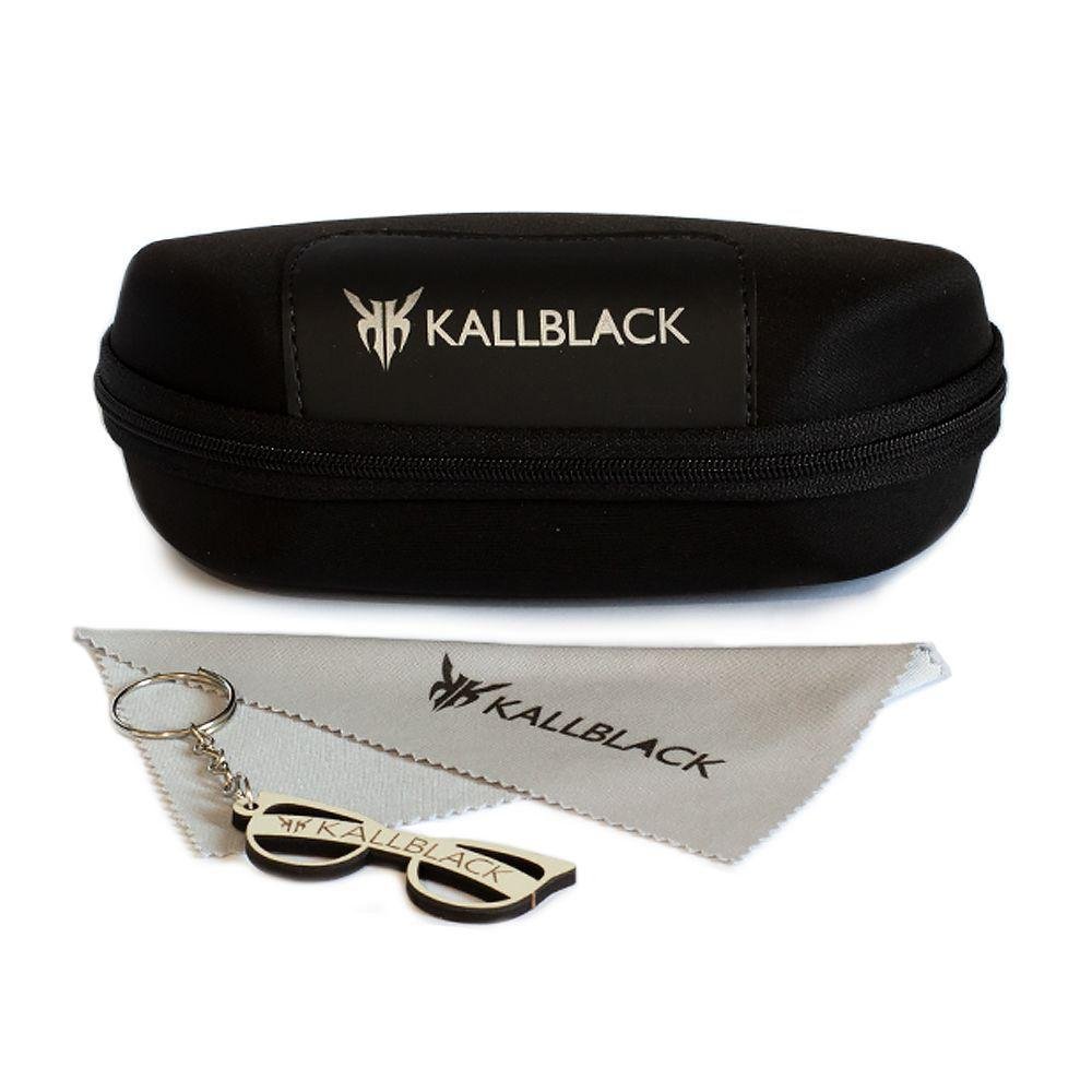 Óculos de Sol Masculino Bambu Kallblack Clássico Sm1391 - 4