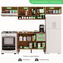 Ver imagem 4 de Cozinha Compacta 4 Peças 8 Portas 2 Gavetas Bella