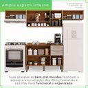 Ver imagem 3 de Cozinha Compacta 4 Peças 8 Portas 2 Gavetas Bella