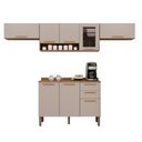 Ver imagem 2 de Cozinha Compacta 4 Peças 8 Portas 2 Gavetas Bella