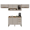 Ver imagem 2 de Cozinha Compacta 4 Peças 8 Portas 2 Gavetas Bella