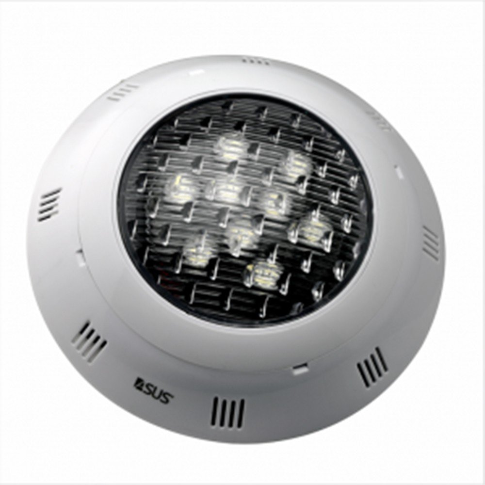 Luminária LED Piscina Rgb 9W Refletor Colorido Decoraçao Jardim Lago - 2