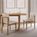 Ver imagem 2 de Conjunto Mesa com 6 Cadeiras Madeira Maciça Tampo Laminado Sala de Jantar Noruega Yescasa